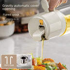 Self-Designed Oil Bottle with Spray and Pour Function