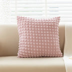Creamy Style Throw Pillow Cover for Sofa Decor