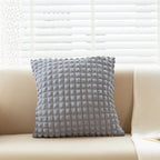 Creamy Style Throw Pillow Cover for Sofa Decor